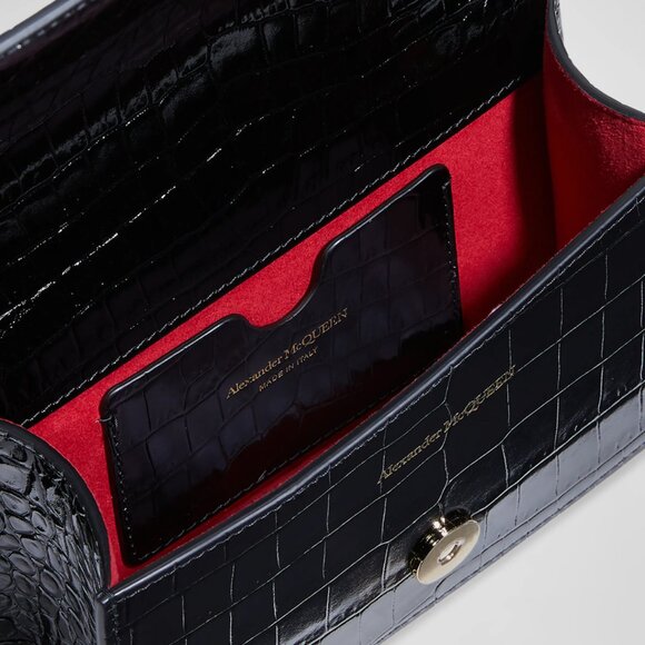 ALEXANDER MCQUEEN MINI JEWELED SATCHEL BAG/BRAND NEW FULL SET - Picture 7 of 12